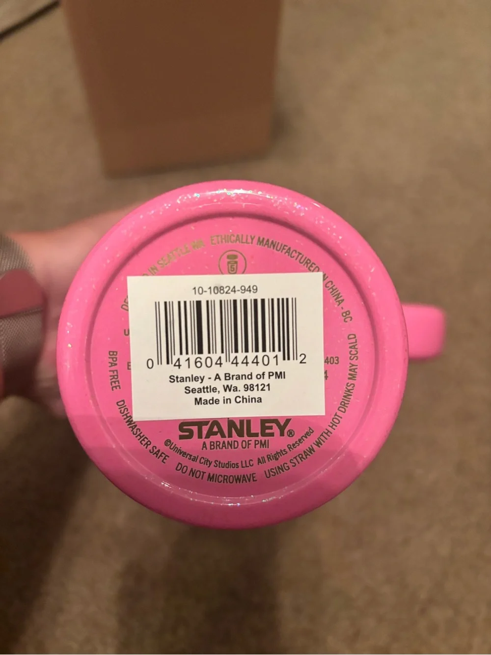 NEW Stanley x Wicked Glinda Limited Edition 40oz Quencher H2.0 Tumbler Pink Gold - Picture 3 of 3